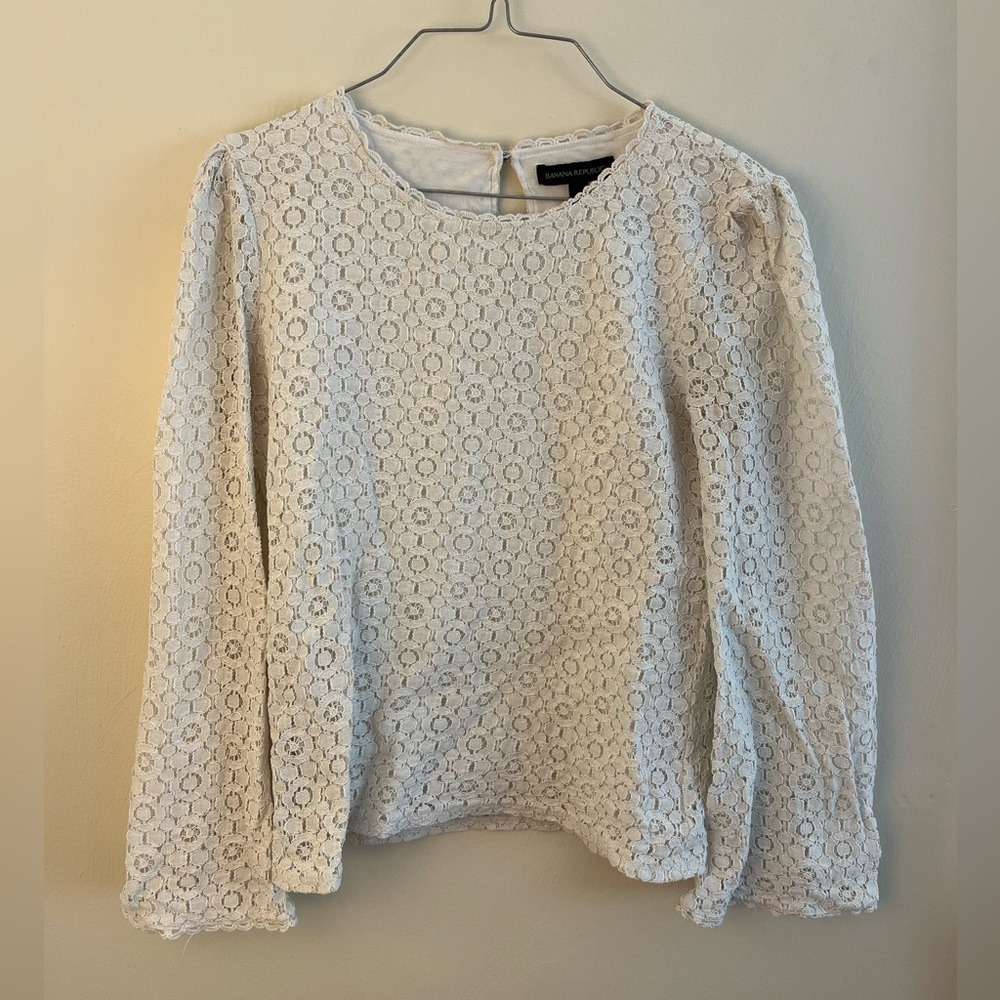 Banana Republic lace top